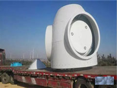 中槽風(fēng)電場全部風(fēng)機吊裝完成